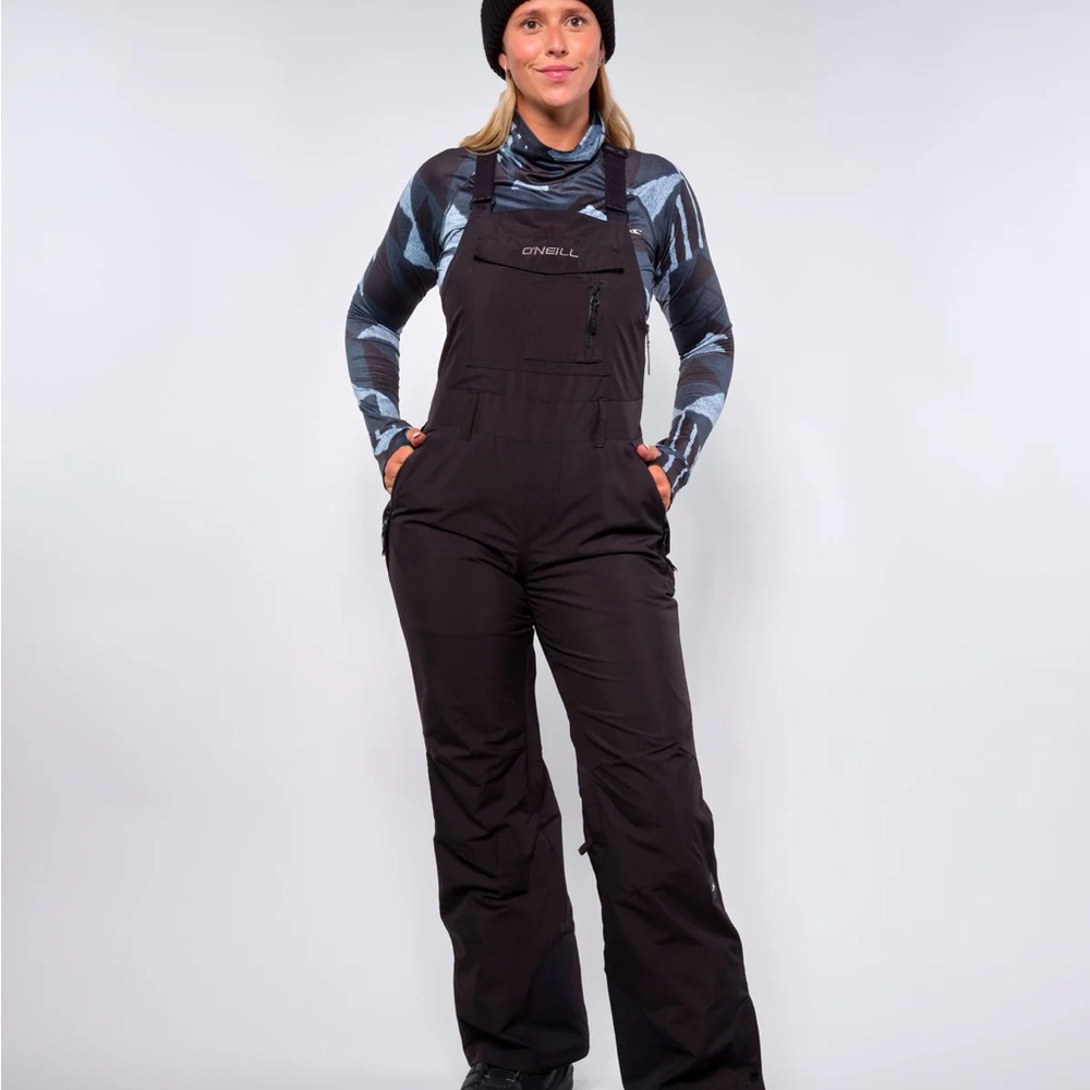 O'Neill Black Snow Bib Overalls
